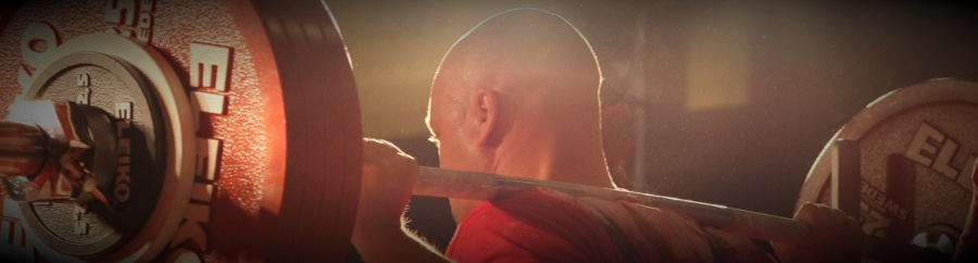 Powerlifting competition atmosphere